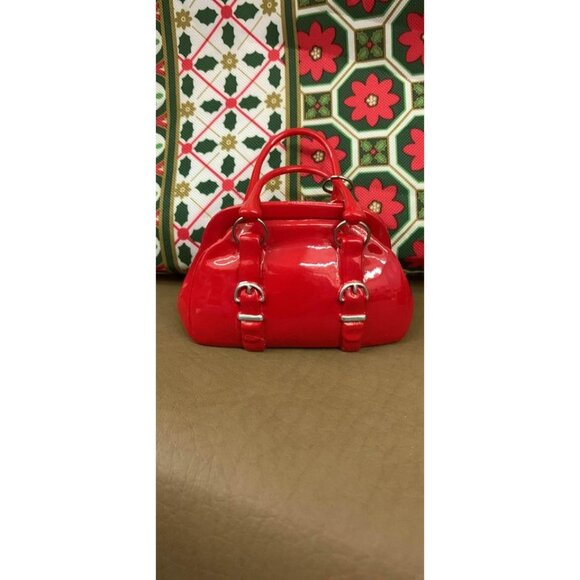 Hallmark Shopping Diva 2008 2" Red Holiday Ornament - Picture 2 of 3